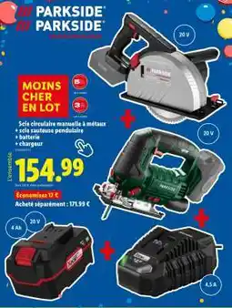Lidl PARKSIDE Performance Tool Set offre