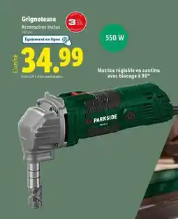 Lidl Grignoteuse offre