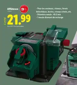 Lidl Affûteuse offre