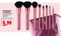 Lidl Set de pinceaux de maquillage offre