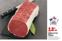 Hyper U Viande bovine roti a rotir offre