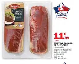 Hyper U LE GAULOIS Filet de canard offre