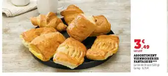 Hyper U Assortiment viennoiseries fantaisies offre