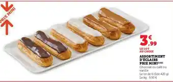 Hyper U Assortiment d'éclairs offre
