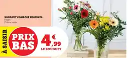 Hyper U Bouquet composé holidays offre