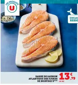Hyper U Darne de saumon atlantique des fjords offre