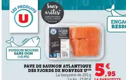 Super U Pave de saumon atlantique des fjords de norvege u offre