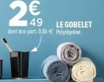 Centrakor Le gobelet offre