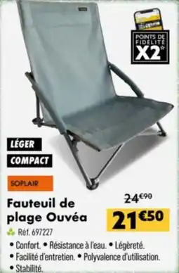 Narbonne accessoires Fauteuil de plage ουνέα offre