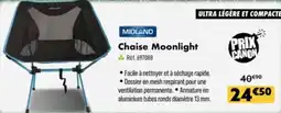 Narbonne accessoires Chaise moonlight offre