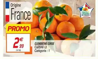Netto Clémentine Corse offre