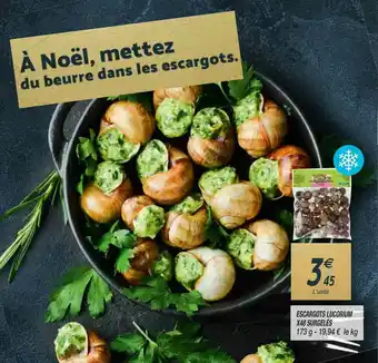 Netto Escargots Lucorium X48 Surgelés offre