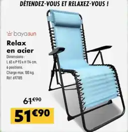 Narbonne accessoires Relax en acier offre