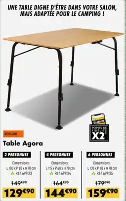 Narbonne accessoires Table agora offre