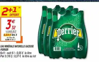 Netto Eau Minérale Naturelle Gazeuse Perrier offre