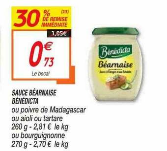 Netto Sauce Béarnaise Bénédicta offre