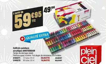 Coffret Peinture Acrylique Amsterdam