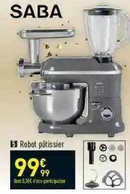 Conforama Saba Robot Pâtissier offre