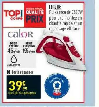 Conforama Calor Fer à Repasser offre
