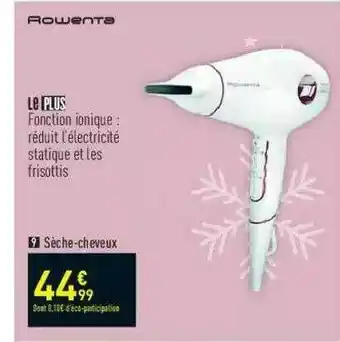 Conforama Rowenta Sèche-cheveux offre