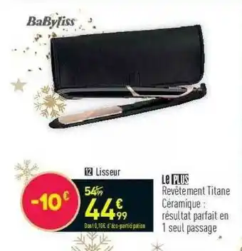Babyliss Lisseur