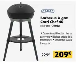 Narbonne accessoires Barbecue à gaz carri chef 40 offre