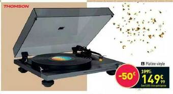Conforama Thomson Platine Vinyle offre