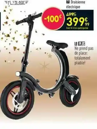 Conforama Flyblade Draisienne électrique offre