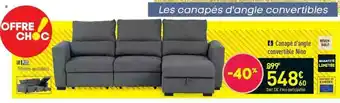 Conforama Canapé D'angle Convertible Nino offre