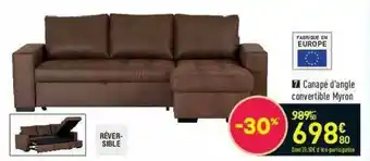 Conforama Canapé D'angle Convertible Myron offre