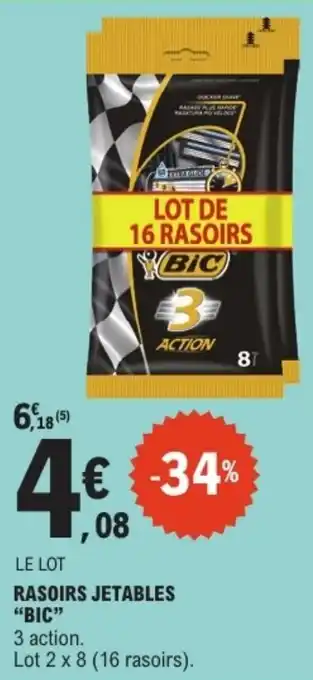 E.Leclerc "BIC" Rasoirs jetables offre