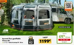 Narbonne accessoires Auvent fixe gonflable vinca air offre