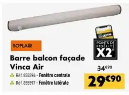 Narbonne accessoires Barre balcon façade vinca air offre