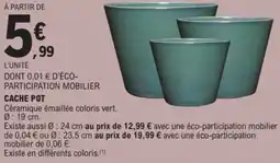 E.Leclerc Cache pot offre