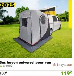 Narbonne accessoires Sas hayon universel pour van offre