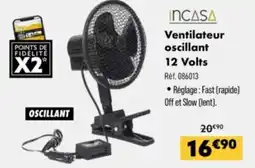 Narbonne accessoires Ventilateur oscillant 12 volts offre