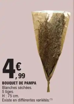 E.Leclerc Bouquet de pampa offre
