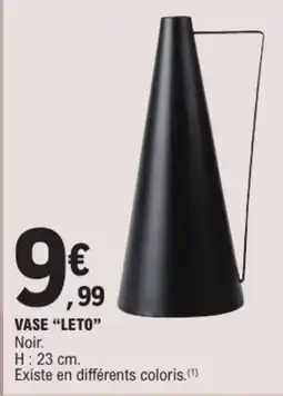E.Leclerc Vase "leto" offre