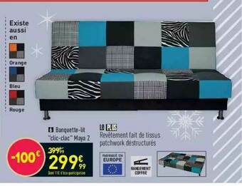 Conforama Banquette-lit offre
