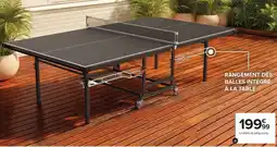 Carrefour Market La table de ping pong offre