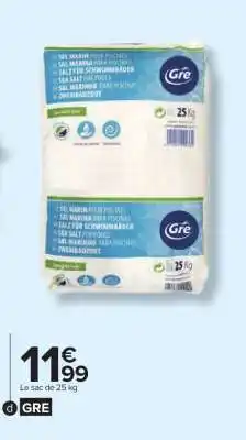 Carrefour Market Sel Marin pour Piscines offre