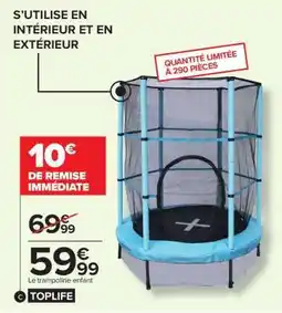 Carrefour Market Le trampoline enfant offre