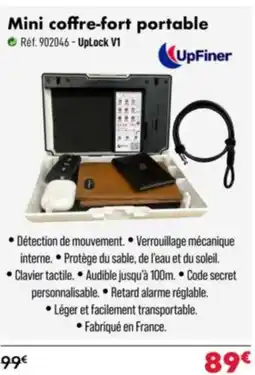Narbonne accessoires Mini coffre fort portable offre