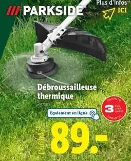 Lidl Débroussailleuse thermique offre