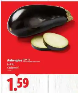 Lidl AUBERGINE offre