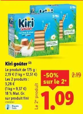 Lidl Kiri Goûter offre