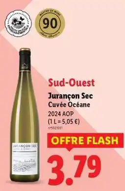 Lidl Jurançon Sec Cuvée Océane offre