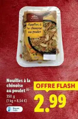 Lidl Nouilles à la chinoise au poulet offre