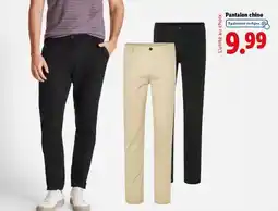 Lidl Pantalon chino offre