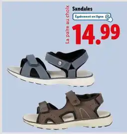Lidl SANDALES offre